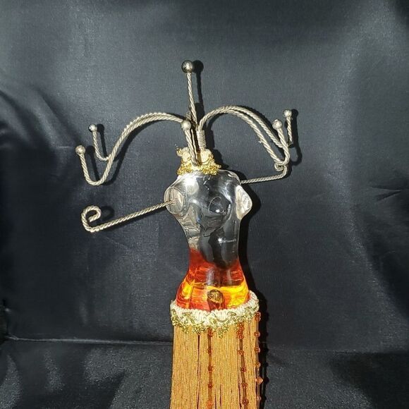 Mannequin Hula Girl Jewelry Necklace Stand - Picture 3 of 10